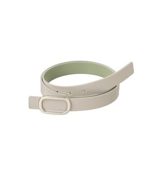 YAYA Reversible Belt - AGATE GREY