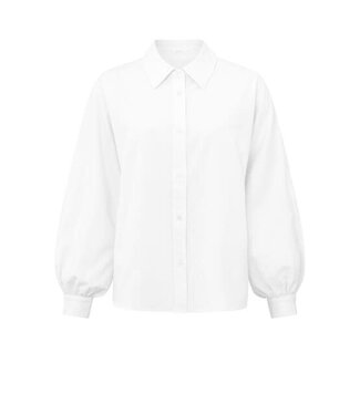 YAYA Loose fit blouse - PURE WHITE