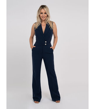 FIFTH HOUSE Avril Jumpsuit - Navy Night