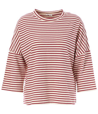 JcSophie Darlene T-shirt - Red stripes