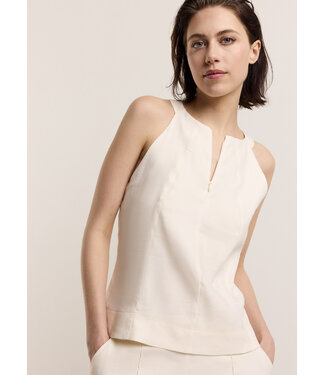 Summum Woman Top linen blend