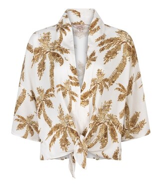 Esqualo Blouse Paradise Palm - Print