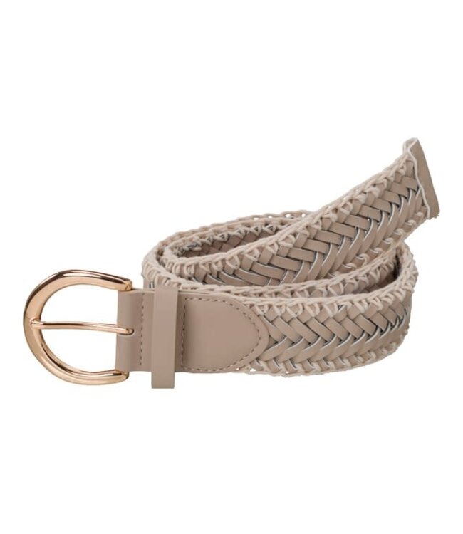 YAYA Braided Belt - ARMY GREEN