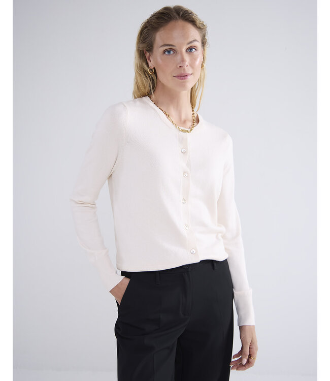 Summum Woman Short cardigan soft viscose polyamide knit (7s5865)