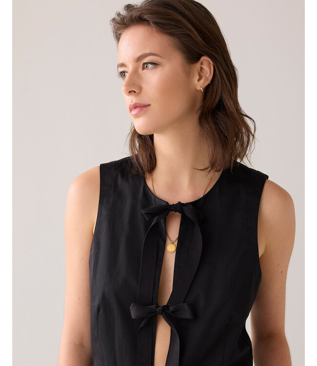 Summum Woman Gilet cotton stretch