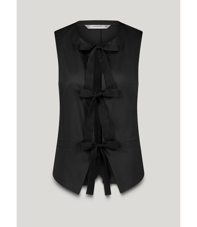 Summum Woman Gilet cotton stretch