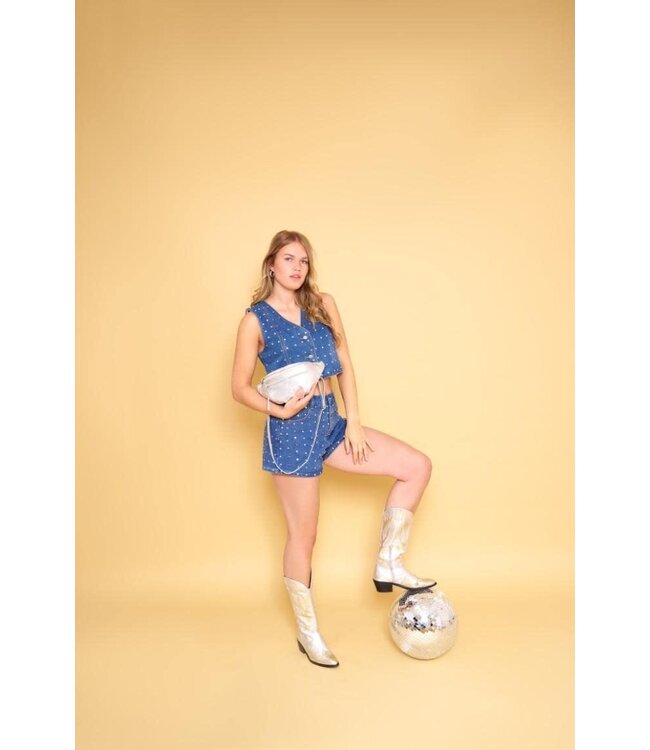 Baggyshop let's shine zilver