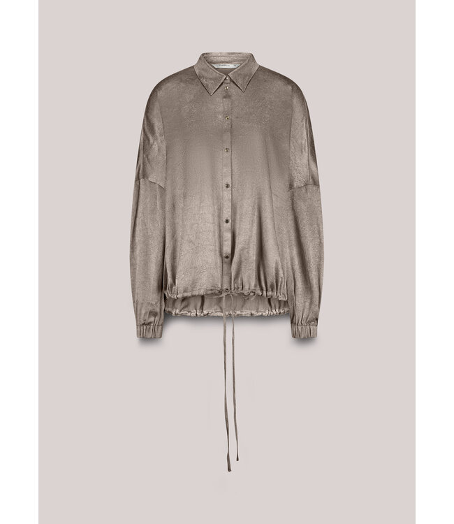 Summum Woman Summum Blouse Crinkle satin 000706 - Funghi