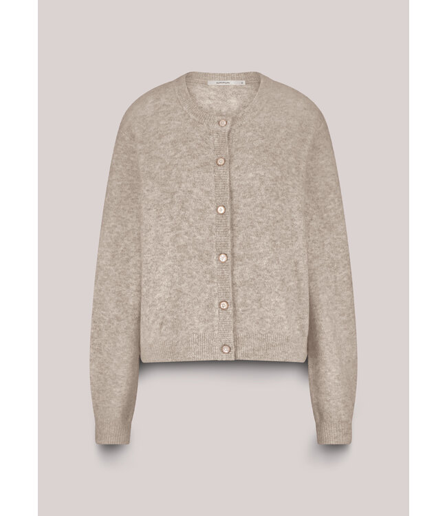 Summum Woman Summum Cardigan wool elastane blend knit  000809 - Ash