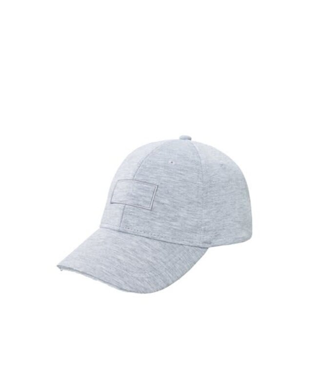 YAYA Jersey cap - LIGHT GREY MELANGE