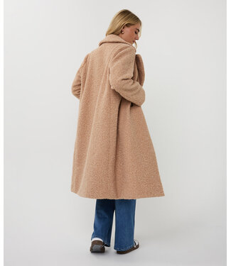 Esqualo Esqualo Coat boucle Sand