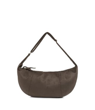 YAYA Cross body bag Jane suedine - BROWN