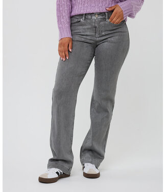 Esqualo Esqualo Trousers straight metallic Grey