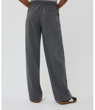 Esqualo Esqualo Trousers drawstring melange Grey Melange