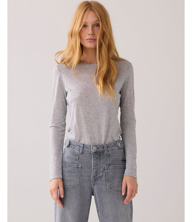 Summum Woman Summum Top Soft lurex  000810 - Mist