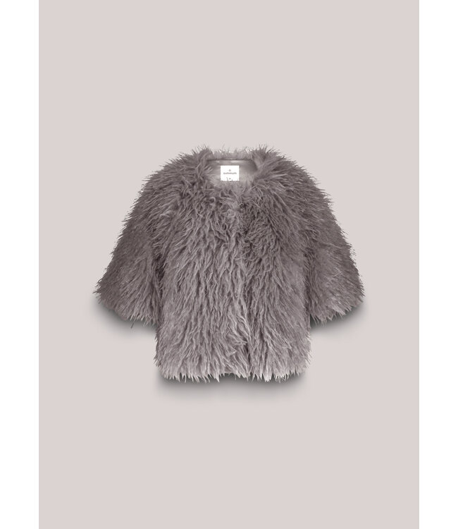 Summum Woman Summum Jacket Faux furry 000810 - Mist