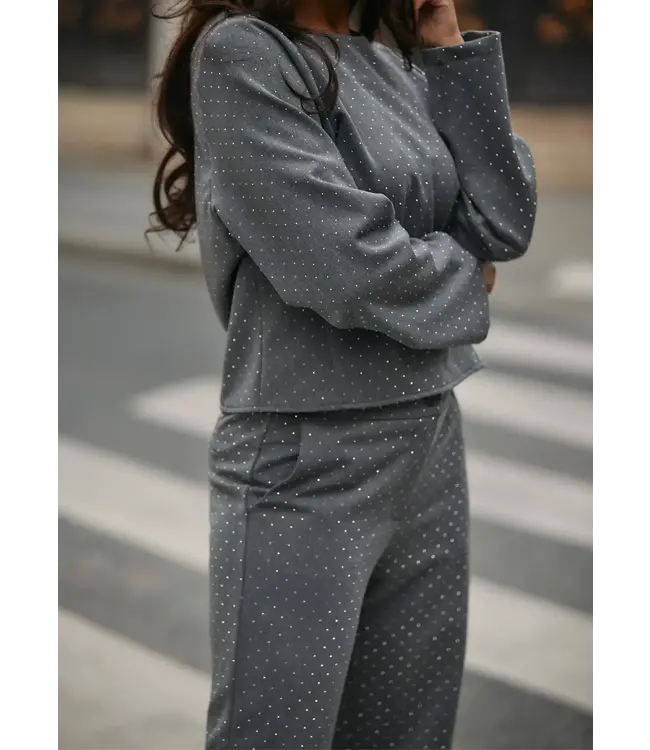 Freebird Freebird Zarifa Top Grey