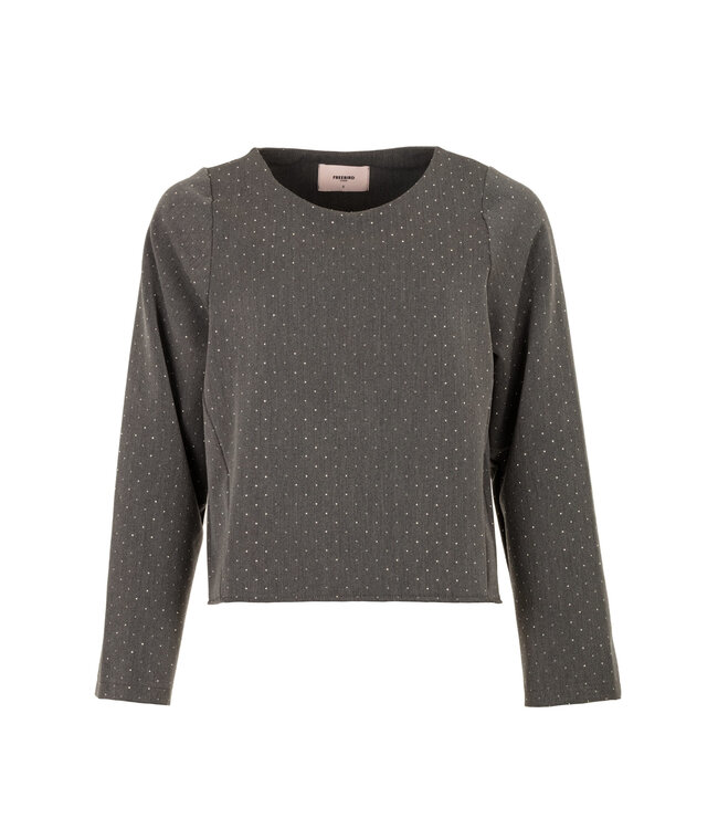 Freebird Freebird Zarifa Top Grey