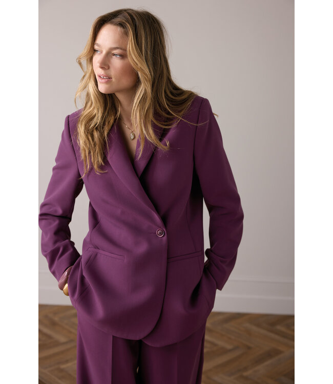 Summum Woman Summum Blazer Foam uni 000324 - Wineberry
