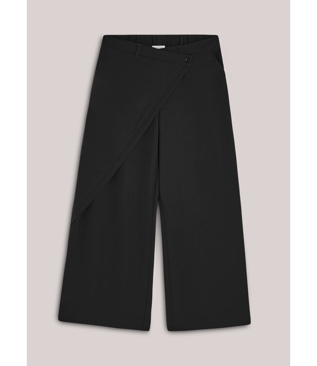 Summum Woman Trousers Fluid - 000990 - Black