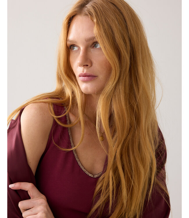 Summum Woman Top Basics - 000558 - Merlot