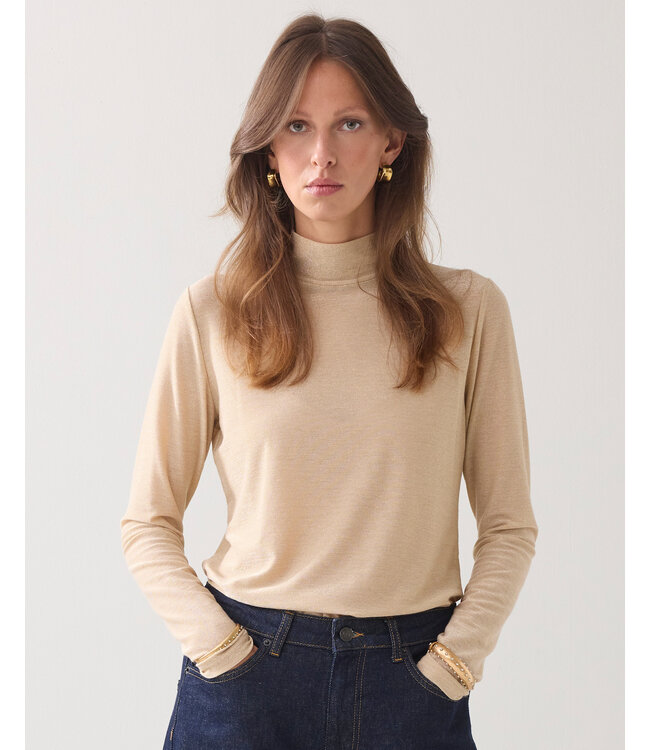 Summum Woman Top Soft lurex - 000139 - Prosecco