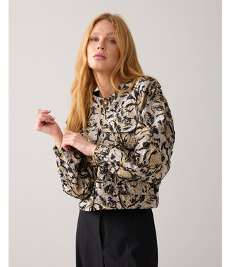 Summum Woman Jacket bomber Jacquard - 000990 - Black