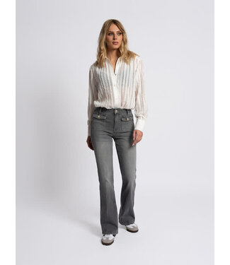 FIFTH HOUSE Jaimy Jeans - Grey Denim
