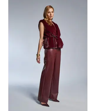 Freebird Freebird Patty Wide Pants Wine red