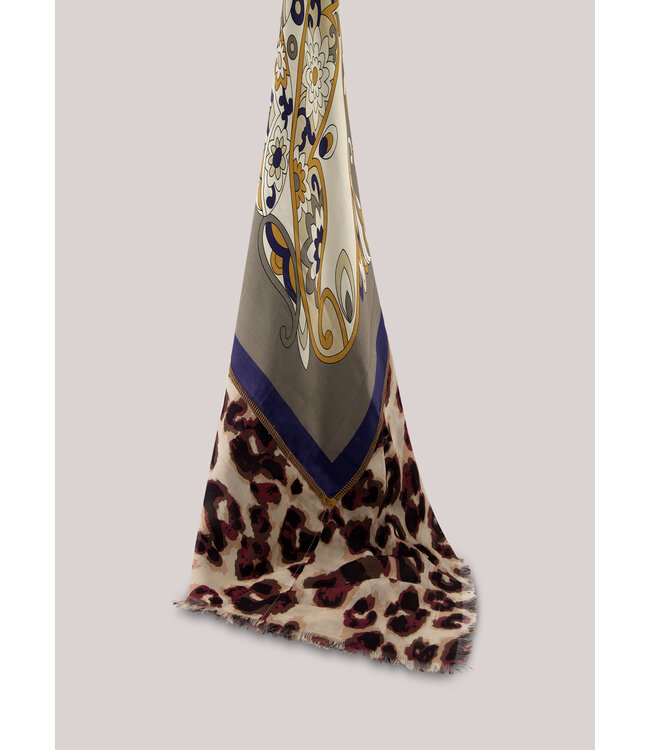 Summum Woman Summum Scarf Satin square 000240 - Honey yellow