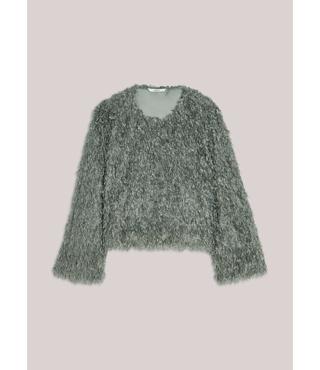 Summum Woman Top Party fluf - 000619 - Eucalyptus