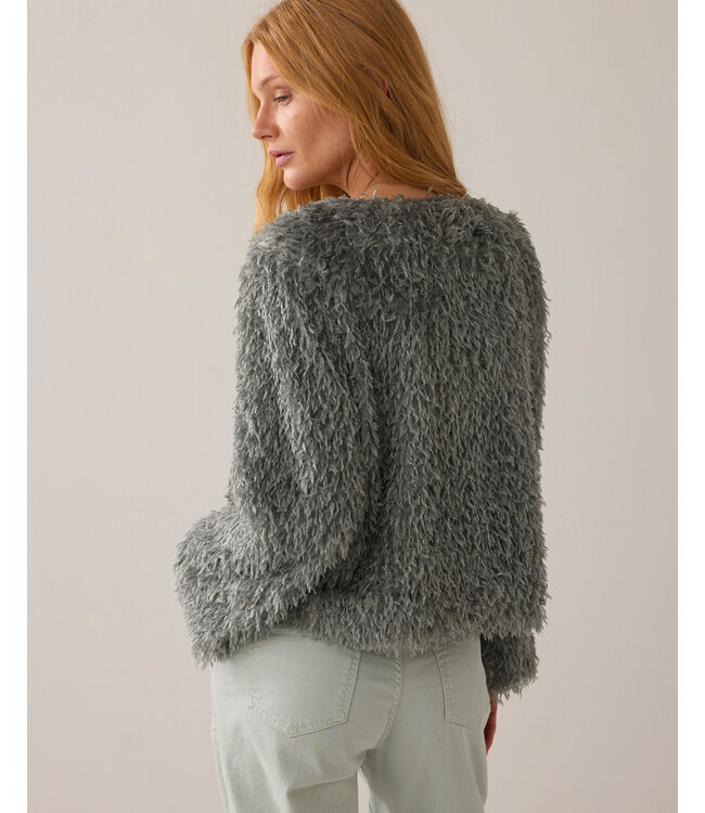 Summum Woman Top Party fluf - 000619 - Eucalyptus