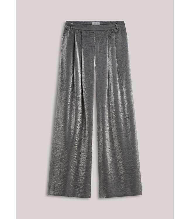 Summum Woman Trousers Metallic shine - 000825 - Mid grey