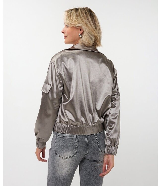 Esqualo Esqualo Jacket metallic Silver
