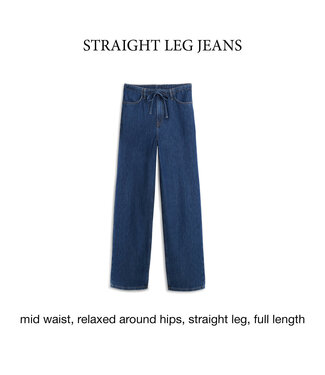 Summum Woman Jeans loose fit Light cotton twill