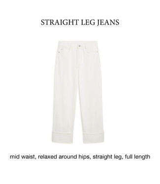 Summum Woman Jeans loose fit Comfi cotton twill