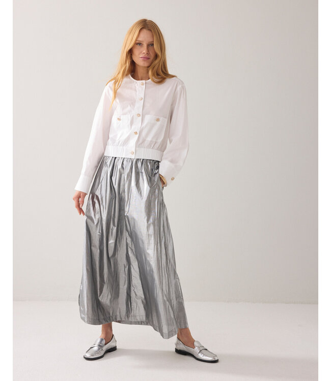 Summum Woman Skirt Silver