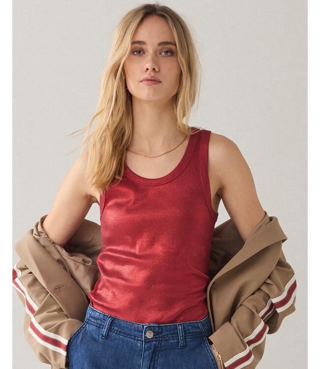 Summum Woman Rib tanktop cotton rib