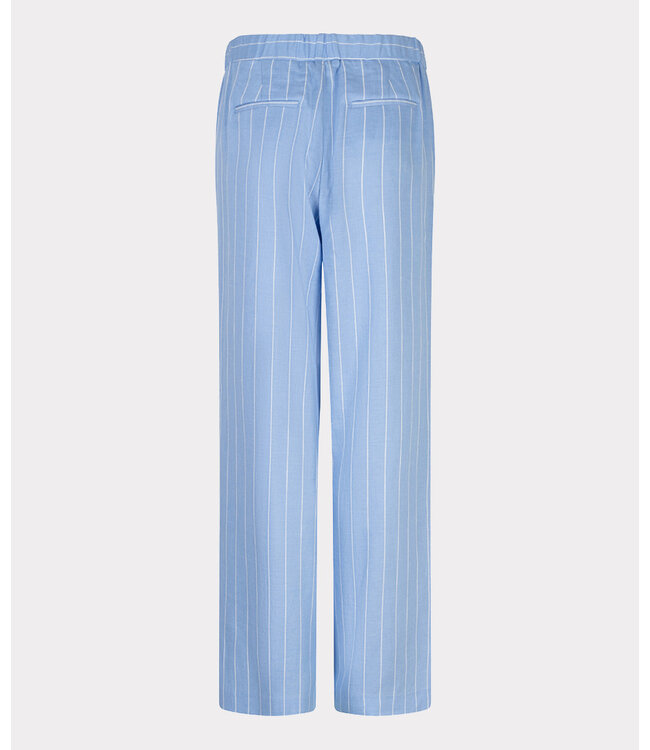 Esqualo Trousers linen - Pacific Blue