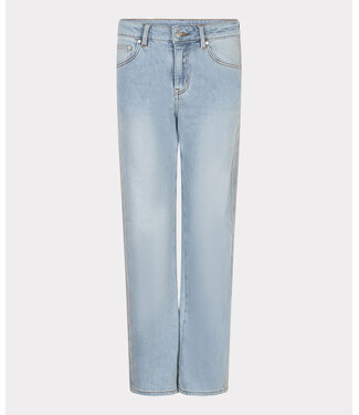 Esqualo Trousers jeans embroidery - Light Jeans Blue