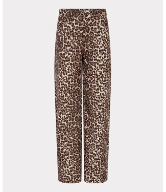 Esqualo Trousers jeans scarlet leopard - Print