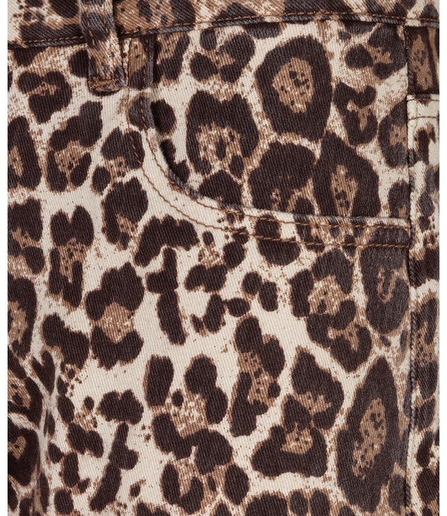 Esqualo Trousers jeans scarlet leopard - Print