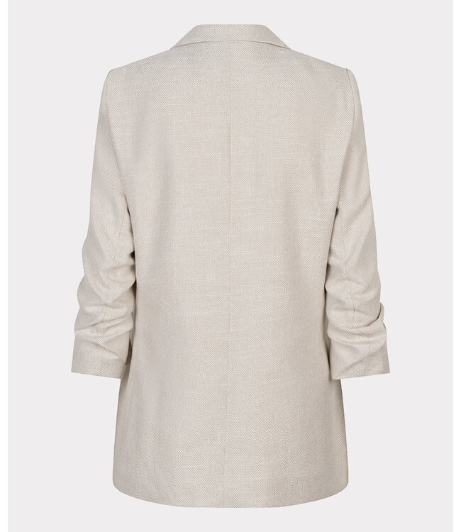 Esqualo Blazer linen look - Light Sand