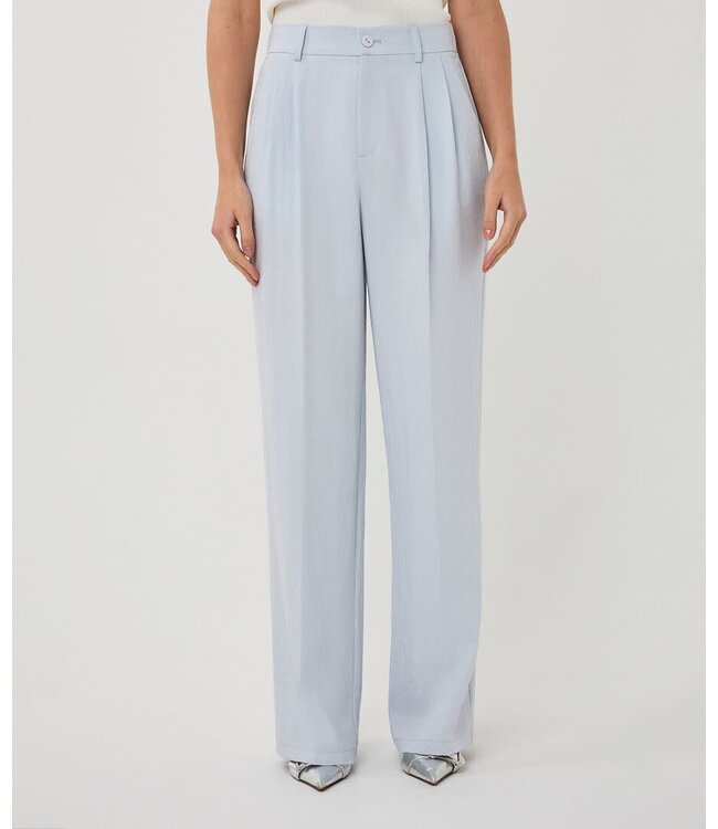 Esqualo Trousers fine crinkle - Light Blue