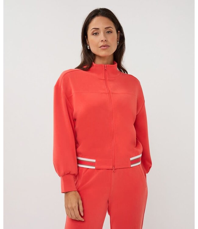 Esqualo Cardigan bomber Modal - Chili Red