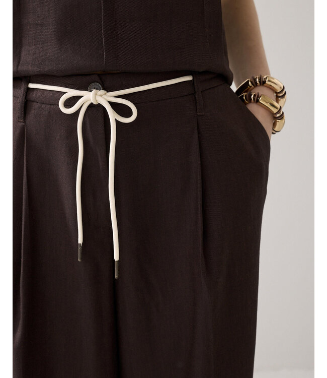 Summum Woman Trousers Linen blend