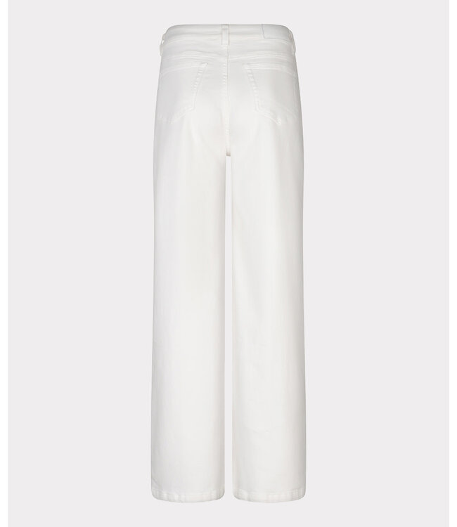 Esqualo Trousers denim wide Off White 34