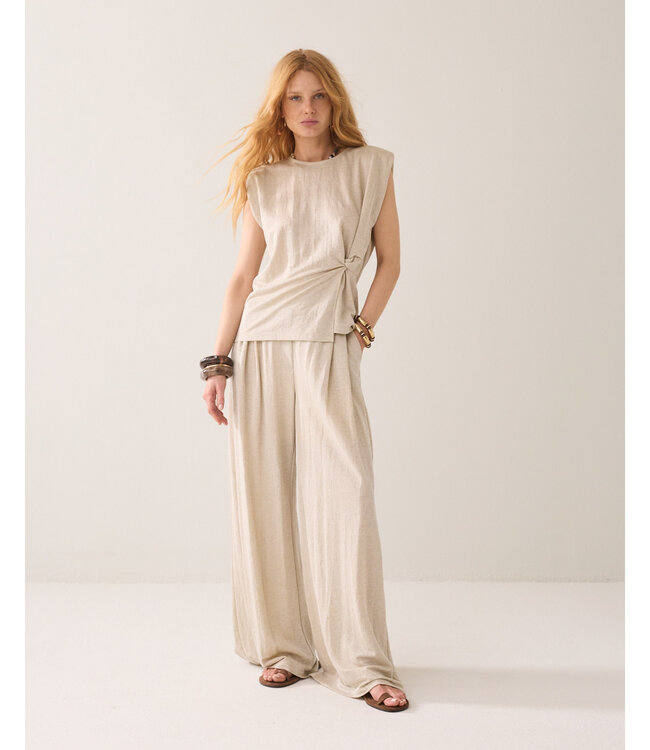 Summum Woman Top Linen look