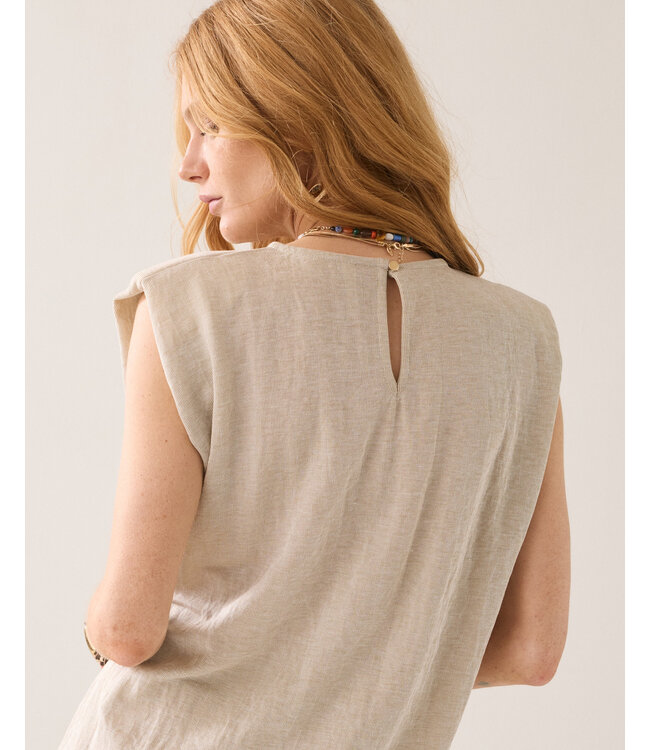 Summum Woman Top Linen look