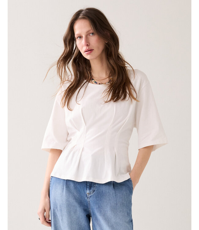 Summum Woman Top Tailored Cotton elastane jersey